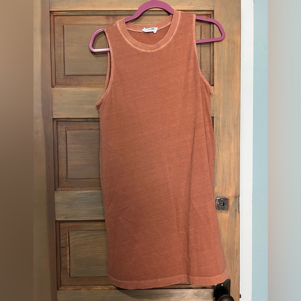 Double Zero Terracotta Knit Dress